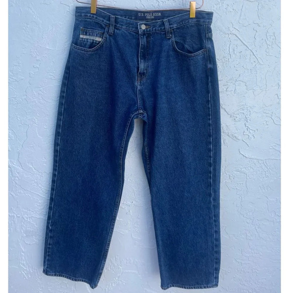 US Polo Assn Mens Since 1890 Denim Jean Blue Sz 34 x 29 - Picture 1 of 12